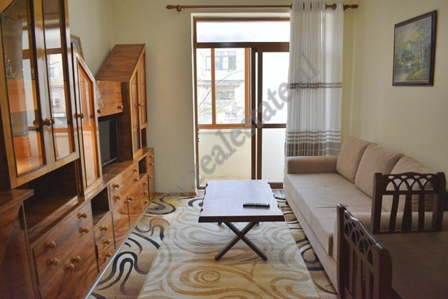 One bedroom apartment for rent in Janos Hunyadi street, near the Faculty of Law in Tirana.
It is lo